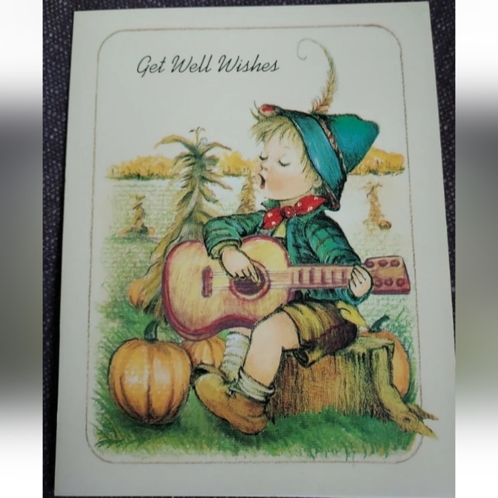 A special Get well wishes  card brand new with envlope